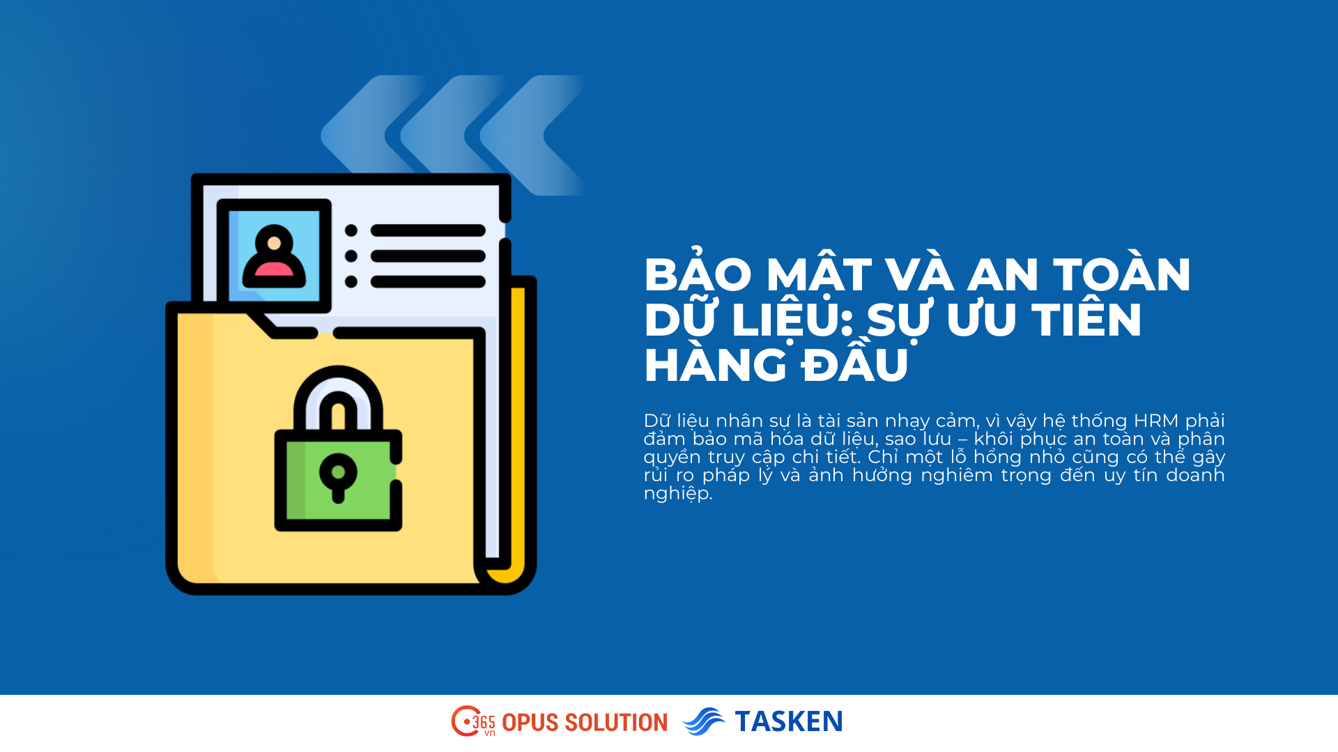 Bảo mật dữ liệu và an toàn thông tin trong quản lý nguồn nhân lực 4.0