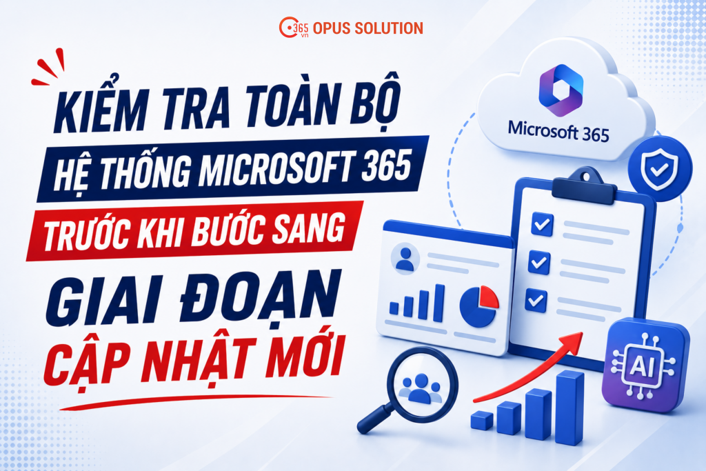 Đây là thời điểm nhiều doanh nghiệp bắt đầu rà soát lại toàn bộ hệ thống Microsoft 365 trước các cập nhật mới.
