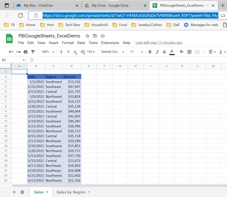 Copy the sheet’s URL to the Clipboard.