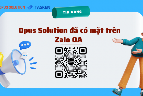 Opus Solution chính thức ra mắt kênh Zalo OA