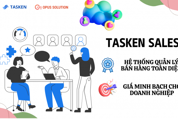 Tasken Sales: Phần mềm quản lý bán hàng toàn diện