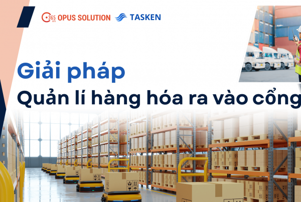 Giải pháp quản lí hàng hóa ra vào cổng